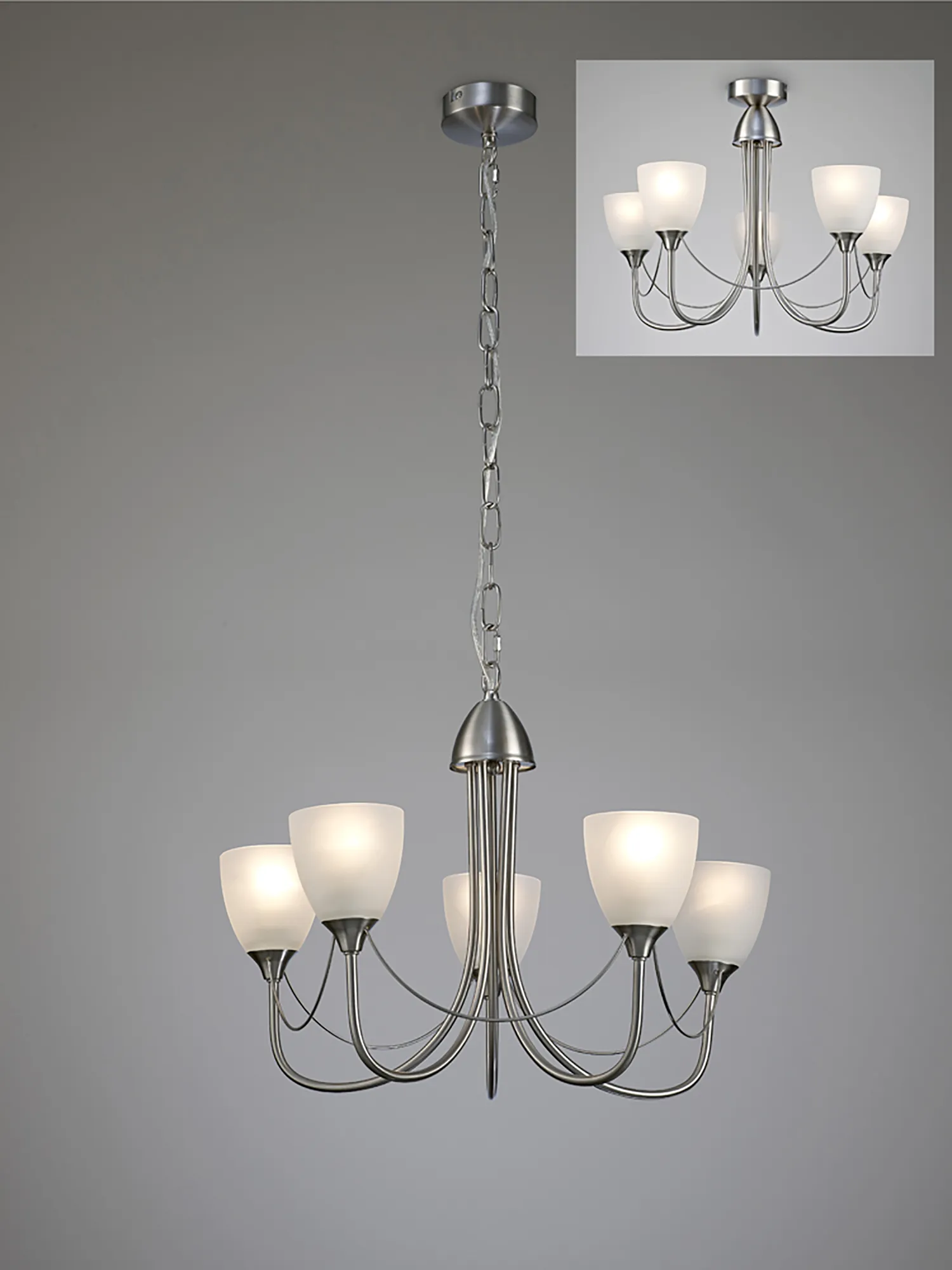 Cooper Ceiling Lights Deco Semi Flush Fittings